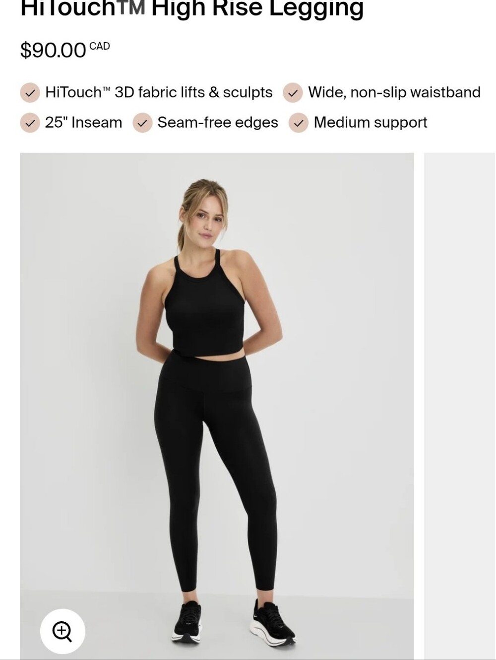 Knix HiTouch™ High Rise Leggings - Leakproof